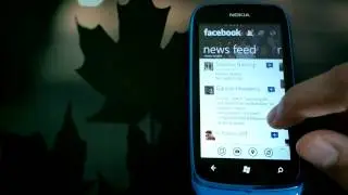 Facebook for Windows Phone on Nokia Lumia 610