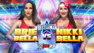 WWE 2K23 Universe Mode | Brie Bella Vs Nikki Bella