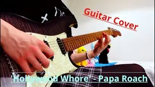 'Hollywood Whore' - Papa Roach | Guitar Cover | by Willow Leavey