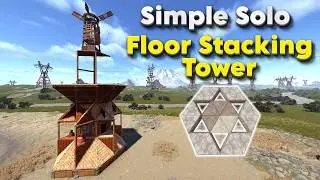 The Ultimate Floor Stacking Tower Base | Rust Solo/Duo Base Design