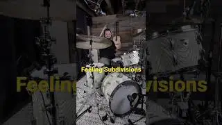 Feeling subdivisions in a drum groove 🔊