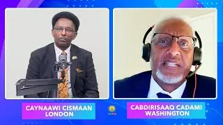 Waraysi: Aqoonyahan Cabdirsaaq Cadami (Toos - Khadka Zoom-ka Maraykanka)