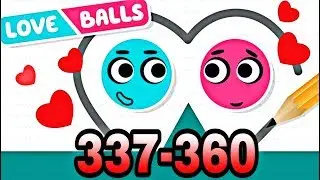 Love balls - Levels 337-360 3 estrellas Gameplay