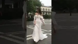 This mermaid wedding dress should be most brides&rsquo; love ❤️