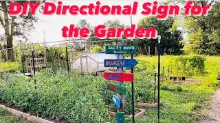 DIY Garden Directional Signs