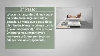 Aferi&ccedil;&atilde;o de peso de crian&ccedil;as menores de 2 anos em balan&ccedil;a pedi&aacute;trica eletr&ocirc;nica