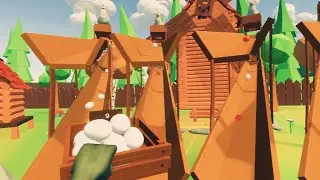 Eggs Catcher VR - Gameplay (HTC Vive/UHD)
