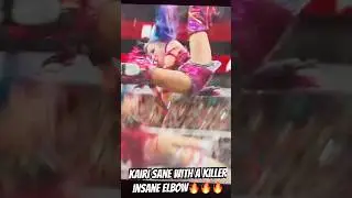 Kairi Sane with a Killer Insane Elbow on Iyo Sky💥💥🚨#kairisane #insane #elbow #iyosky #shortvideo