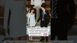 LOVI POE &ldquo;HAPPY ANNIVERSARY MY LOVE&rdquo; #lovipoe #viral