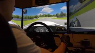 OSW Small MiGE DirectDrive Wheel - Lotus 79 at Mosport (With and without sounds from iRacing)
