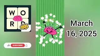 WordBrain Spring Event March 16, 2025 - All Parts | Full Gameplay & Solutions