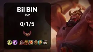 Bil Bin Sion vs Camille TOP - KR GRANDMASTER Patch 15.6