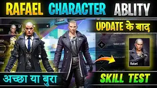 Free fire Rafael character ability | Rafael character skill test | Rafael character after update