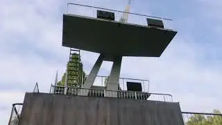 Wattenscheid- Höntrop, Ruine vom Schwimmbad im Südpark.