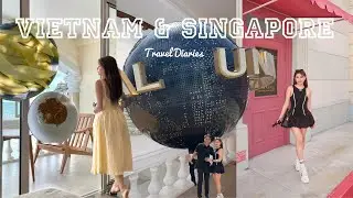 2 Countries in 1 trip | Vietnam Journey + 13 Hours in Singapore 🇻🇳🇸🇬✈️