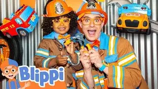 🚒 Blippi Fire Truck Adventure | Fun & Educational Videos for Kids