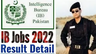 intelligence bureau jobs 2022 results information !!  today ib jobs 2022 test detail