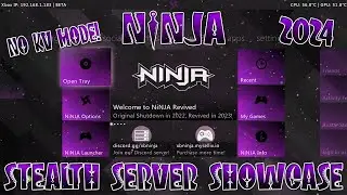 NiNJA REVIVED Stealth Server (NOT OFFICIAL) [RGH/JTAG] (NO KV MODE / MSP SPOOFING) [2024]