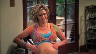 Two and a Half Men - pregnant scene 4