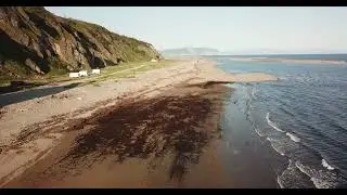 Магадан 2023 полет 3 от 20 июня район Нюкля устье реки Ола  DJI 0150