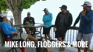 Mike Long Snagging Bass, Floggers, Tree Sperm and Champlain..