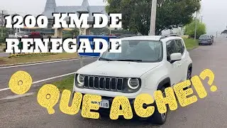 Viajamos 1200 km de Renegade, o que achei!!
