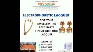 #Electrophoretic lacquer#glossy lacquer#matte finish#jewellery #hardware #best lacquer#phoretic