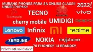 PHONES UNDER ₱6K! | InnoTech Gadgets