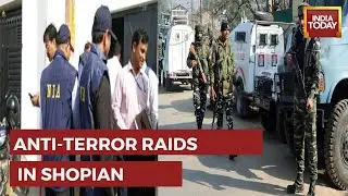 NIA Conducts Raids Across Shopian J&K; NIA Raids In Terror Related Cases