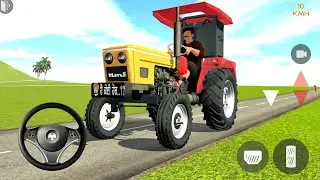 Indian Tractor Driving 3D Games #83 : Android Gameplay - Tractor Games🎮