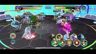 Digimon Rearise(Global):best team Omegamon MM Battle Park