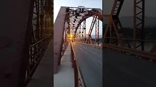 Evening View of Kalabagh Bridge View | Indus River | Sindh River   #Shorts | By Mianwali Food Secret