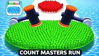 Count Master Run Game 🔥 | Biggest Crowd Ever VS Save Balls Gameplay All Levels Walkthrough.