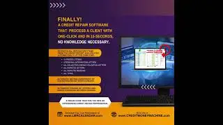 1-Click 15-Second Credit Repair Software