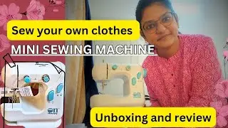 This is your sign to start SEWING | mini sewing machine review and unboxing