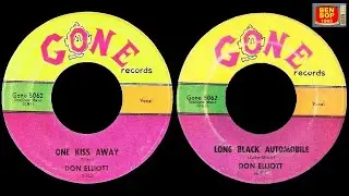 DON ELLIOTT - One Kiss Away / Black Automobile (1959)