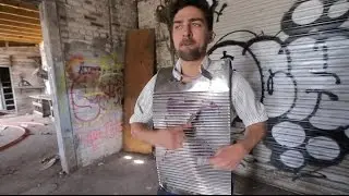 John Michael Early and his washboard