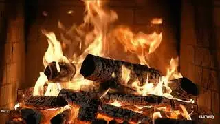 Fireplace Loop &ndash; Cozy TV Background (30 Minutes, No Music)