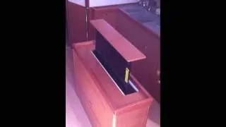 Pop-up Television on a Beneteau 50 Sense