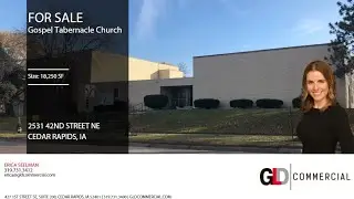 2531 42nd Street NE, Cedar Rapids, Iowa Former Church For Sale
