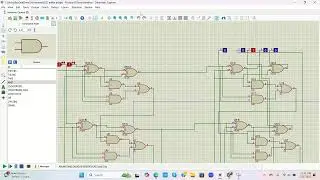 BCD Adder Project with basic gates...