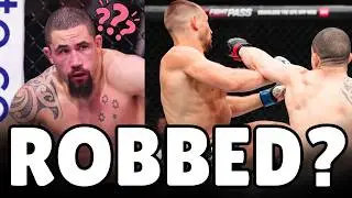 Did Robert Whittaker Get ROBBED Against Reinier De Ridder?