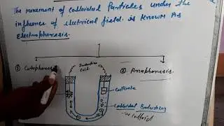 Electrical properties of colloidal solution/Electrophoresis/ Birendra Dixit