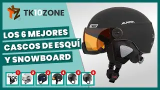 Los 6 mejores cascos de esqu&iacute; y snowboard