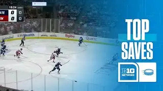 Top Goaltender Saves of the Game: Penn State at Wisconsin | Big Ten Hockey | 01/24/2026