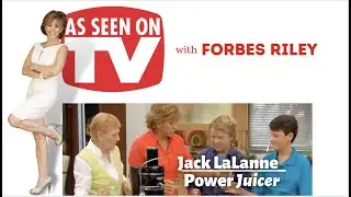 Forbes Riley Hosts Jack Lalanne Power Juicer Infomercial