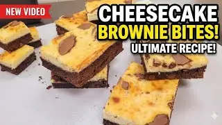 Delicious Cheesecake Brownie Bites Recipe | Delishi