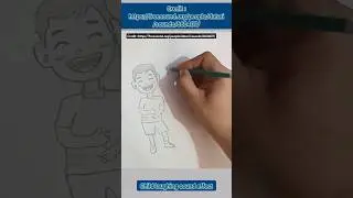 child laughing sound effect #drawing #art #sketch  