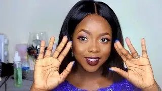 BOB WIG TRANSFORMATION & SLAY | HAIR BLOW OUT AND STRAIGHTENING TUTORIAL