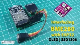 Interfacing BME280 with ESP32 & Display Values on OLED